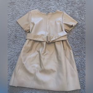 Girls wonder nation leather dress size 4-5
